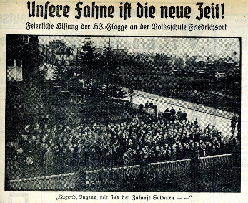Abbildung 11: Ausschnitt aus der Nordischen Rundschau 28.11.1935, Nordische Rundschau, 28.11.1935
