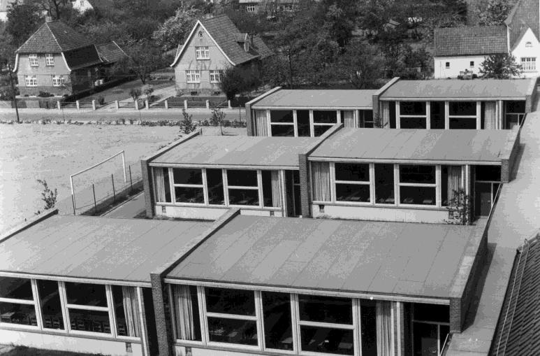 Abbildung 16: Anbau der Fritz-Reuter-Schule nach der Einweihung 1959, Schulchronik Pries