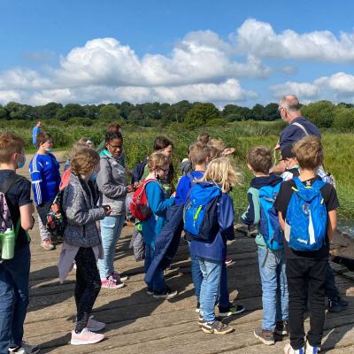 Klasse 4d in Haithabu, 30.08.2021