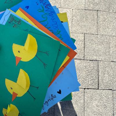 Frühlingserwachen, Klasse 2b, März 2025