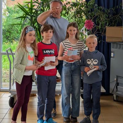 Siegerehrung Mathe-Känguru, 02.05.2025