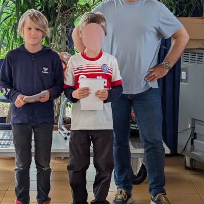 Siegerehrung Mathe-Känguru, 02.05.2025