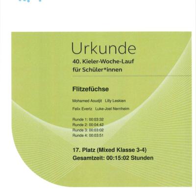Kieler-Woche-Lauf, 25.06.2025