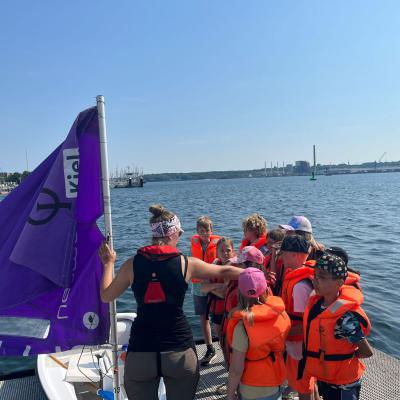 Opti-Segeln Klasse 4c, 27.06.2023