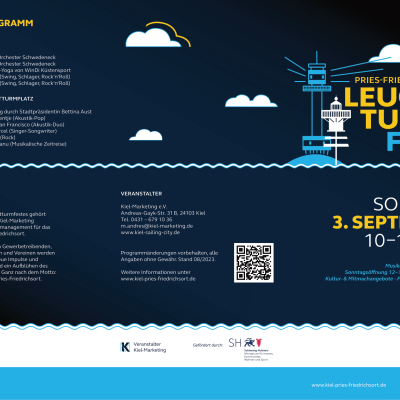 Flyer Leuchtturmfest, 03.09.2023