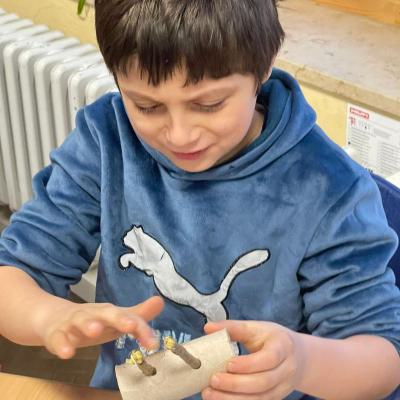 Klasse 2d: Futterrollen, 19.01.2024