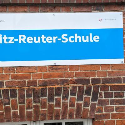 Neues Schulschild, 23.01.2024