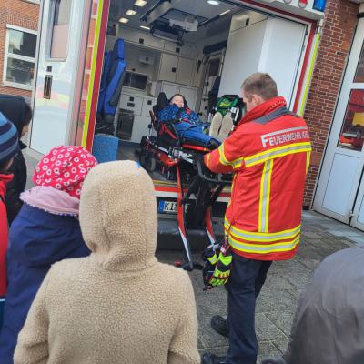 Klasse 3a bei der Feuerwehr, 29.02.2024